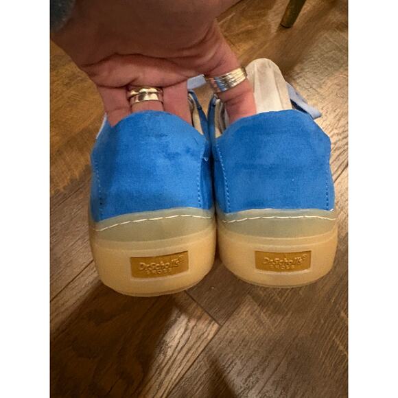 Dr. Scholl’s Time Off Win SIZE 9.5 BRAND NEW IN BOX Platform Sneakers Blue - Picture 3 of 9